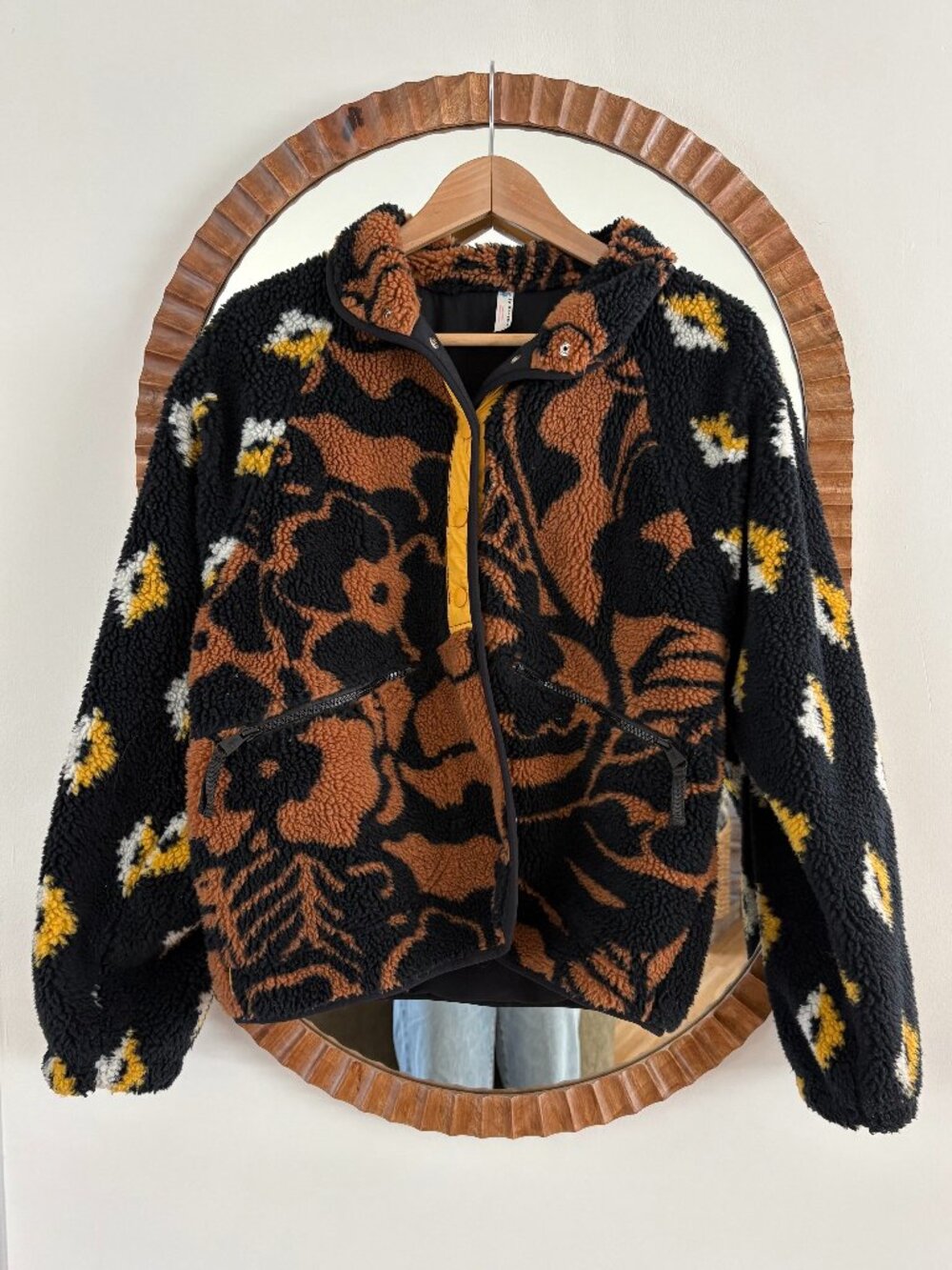 Free People Hit The Slopes Fleece Jacket